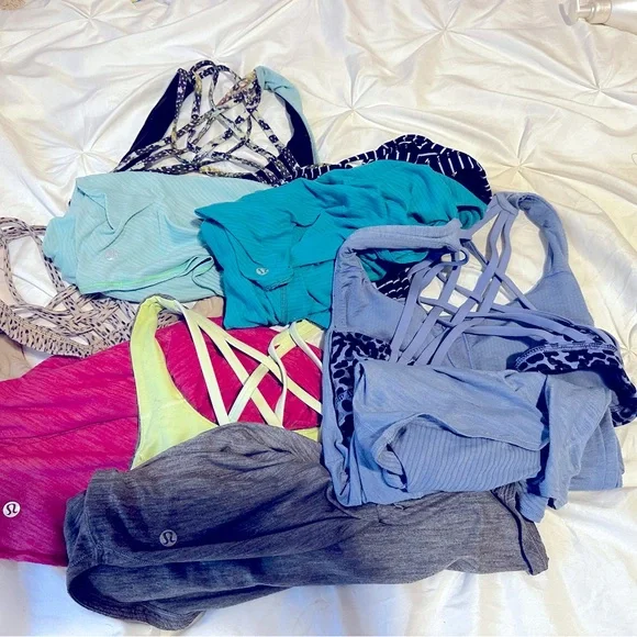 SOLD - Lululemon Wild Tank Lot of 6 Tops - Picture 5 of 6